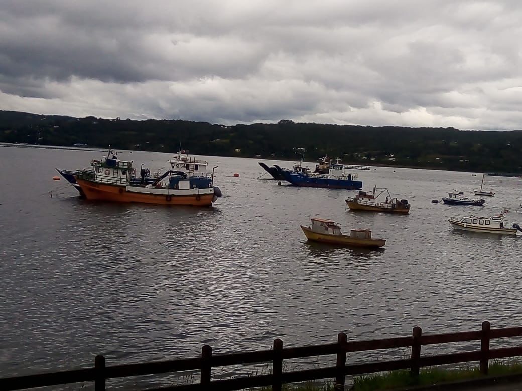 Dos barcos en la costa